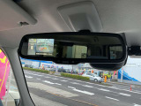 アラウンドビューモニターの映像は、バックミラーにも映せます。