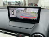 駐車時に安心な360&deg;ビューモニターが装備されています!