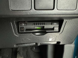 ETC車載器付きです。高速道路の料金所もスムーズに通過できます。