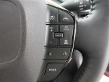 【クルーズコントロールスイッチ】クルーズコントロールとは、アクセルペダルを踏まなくても一定速度で走行できる装置です。