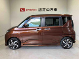 側面からの写真です。ご希望のお車が見当たらない場合は、弊社スタッフがしっかりとお客様のご要望に合ったお車をお探し致します。