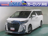 モデリスタエアロ、マフラー装着のアルファードです。