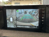 アラウンドビューモニターです!上空から貴方のお車をモニタニングしている様に車両の周りの安全確認が出来ます!