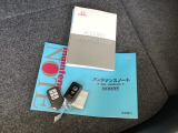 取扱説明書やメンテナンスノートもそろっています。スペアキーもそろっているので家族と共有することができ、紛失・破損した際も迅速な対応ができるので安心です。