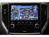 パナソニック製8インチビルトインナビ搭載。