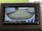 リアワイドカメラシステム!従来の視野に加えて、後方側方を約180&deg;まで見えるワイドビューと、後方を真上から見たような視野で駐車時などに便利なトップダウンビューの3つの視野があります!