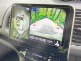 【アラウンドビューモニター】専用のカメラにより、上から見下ろしたような視点で360度クルマの周囲を確認することができます☆死角部分も確認しやすく、狭い場所での切り返しや駐車もスムーズに行えます。