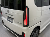 視認性がいいテールランプ。後続車にも存在をアピール。