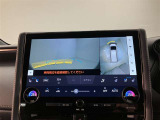 安全機能のバックモニター&全周囲モニターも装備です。