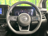 【ステアリングスイッチ】運転中、前方から目線をそらすことなく、オーディオ等の操作が可能な便利機能!安心&快適なドライブを演出してくれます♪