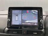 アラウンドビューモニター 駐車場での車庫入れや狭い道路での走行にカメラで確認が出来るので安心です。