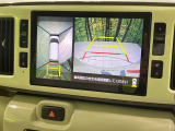 【パノラマモニター】専用のカメラにより、上から見下ろしたような視点で360度クルマの周囲を確認することができます☆死角部分も確認しやすく、狭い場所での切り返しや駐車もスムーズに行えます。
