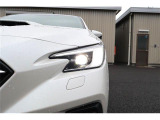 LEDヘッドライトで暗い夜道も明るく照らしてくれます!