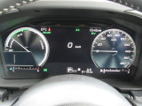 専用設計の12.3インチフル液晶メーター。運転に必要な情報をわかりやすく表示しています