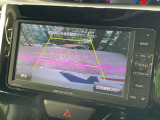 【バックカメラ】駐車時に後方がリアルタイム映像で確認できます。大型商業施設や立体駐車場での駐車時や、夜間のバック時に大活躍!運転スキルに関わらず、今や必須となった装備のひとつです!