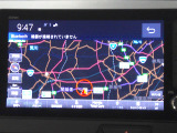 ナビゲーション装備。多彩な機能で快適ドライブをアシスト。オーディオ機能も充実していますね。