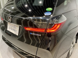視認性がいいテールランプ。後続車にも存在をアピール。