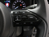 【レーダークルーズコントロール】運転者がアクセルペダルやブレーキペダルを踏まなくても、設定した速度で定速走行をしたり、先行車との車間距離を保って追従走行をしたりします。