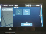 オーディオモードメニュー、フルセグTV対応!