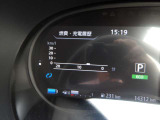 車両情報などがわかるディスプレイ