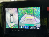 【全方位モニター用カメラ】専用のカメラにより、上から見下ろしたような視点で360度クルマの周囲を確認することができます☆死角部分も確認しやすく、狭い場所での切り返しや駐車もスムーズに行えます。