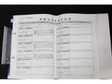 前ユーザー様の記録簿もついておりますので整備歴もご確認いただけます
