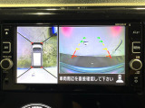 【アラウンドビューモニター】専用のカメラにより、上から見下ろしたような視点で360度クルマの周囲を確認することができます☆死角部分も確認しやすく、狭い場所での切り返しや駐車もスムーズに行えます。