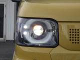 ★LEDヘッドライト搭載★ 白っぽく光る明るく省電力なLEDライト!先進的な白い輝きでフロントフェースを引き締めます☆