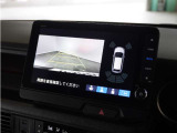 ◆リアワイドカメラシステム◆3種類の表示で後方確認をサポート♪セレクトレバーを「R」の位置に入れるとカメラ画像に切り替え。ノーマルビューでは従来のリアカメラと同様の標準的なビューで表示します!