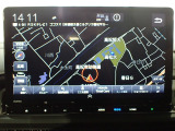 ホンダ純正ナビなのでダッシュボードにスッキリと収まっています。土地勘の無い所でも道に迷わず安心ですね!
