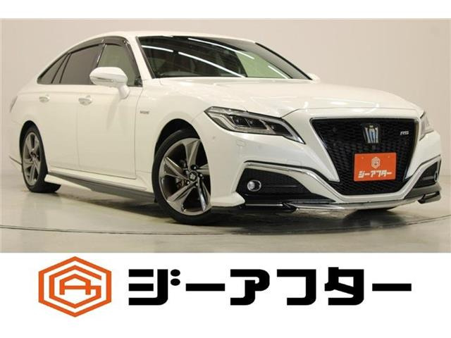 クラウン ハイブリッド 2.5 RS アドバンス TRDエアロ 禁煙車 純正8インチナビ