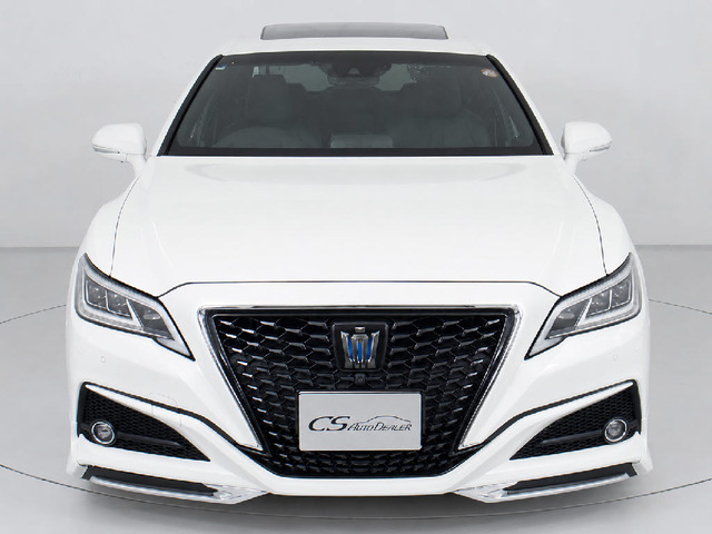 クラウン ハイブリッド 2.5 G Four 4WD EX 4WD サンルーフ 黒革 モデリスタ BSM