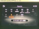 多様なソースを選択できるオーディオ画面です。お好みの音楽を楽しみながら、ドライブを快適に過ごせます。