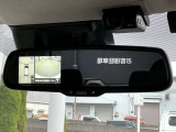 アラウンドビューモニターはミラー部分に映しだすことも可能です!