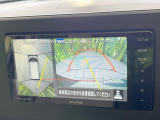 【アラウンドビューモニター】専用のカメラにより、上から見下ろしたような視点で360度クルマの周囲を確認することができます☆死角部分も確認しやすく、狭い場所での切り返しや駐車もスムーズに行えます。