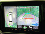 【全方位モニター用カメラ】専用のカメラにより、上から見下ろしたような視点で360度クルマの周囲を確認することができます☆死角部分も確認しやすく、狭い場所での切り返しや駐車もスムーズに行えます。