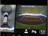 全方位カメラ装備☆前後左右4つのカメラが上から見ているように映すので安心して駐車できます♪