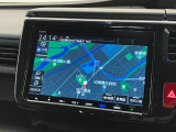 <ホンダ純正メモリーナビ>◆初めての場所もナビゲーションがご案内!楽しい旅行をサポートします。タッチパネル式で画面操作が非常に楽です!
