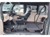 【シートアレンジ】シートアレンジは、仕事やプライベート両方楽しめる車両となっています!
