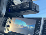 純正前方ドラレコです。もしもの時にしっかり記録が残ります。ナビの画面で映像確認ができます。