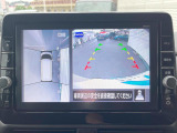 【アラウンドビューモニター】専用のカメラにより、上から見下ろしたような視点で360度クルマの周囲を確認することができます☆死角部分も確認しやすく、狭い場所での切り返しや駐車もスムーズに行えます。