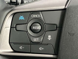 ハンドルにはプロパイロットスイッチが装着されています。高速道路などアクセルを踏んだままでの走行の時、手元のスイッチ操作でアクセルを踏まなくても速度を保つことができます。