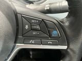 ハンドルにはプロパイロットスイッチが装着されています。高速道路などアクセルを踏んだままでの走行の時、手元のスイッチ操作でアクセルを踏まなくても速度を保つことができます。