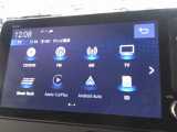 フルセグTV搭載。CD/DVD再生、Bluetoothオーディオに対応しています。