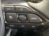 【レーダークルーズコントロール】高速道路での長距離走行が楽に!!自動で速度を保つクルーズコントロールが、衝突軽減システムと連携し、前方の車両を感知して車間を保つように速度調節してくれます!!