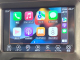 ●Apple Car Play:スマホとの有線接続で、ナビ・オーディオ再生などスマホのアプリ機能が画面でも使える便利機能です!