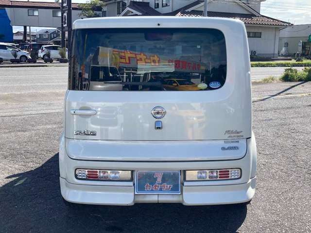 中古 淡路キュー 日産 キューブ 1.4 ライダー 4WD の中古車詳細 (92,000km, ホワイトP3P