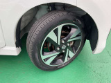 タイヤサイズは165/55R15純正アルミホイール付き!(夏タイヤ装着)冬タイヤ、ホイール注文も承っております☆