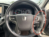 ステアリング表皮の剥げの写真です。修理も受け付けておりますのでお気軽にスタッフへご相談ください!