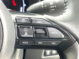 【レーダークルーズコントロール】高速道路での長距離走行が楽に!!自動で速度を保つクルーズコントロールが、衝突軽減システムと連携し、前方の車両を感知して車間を保つように速度調節してくれます!!